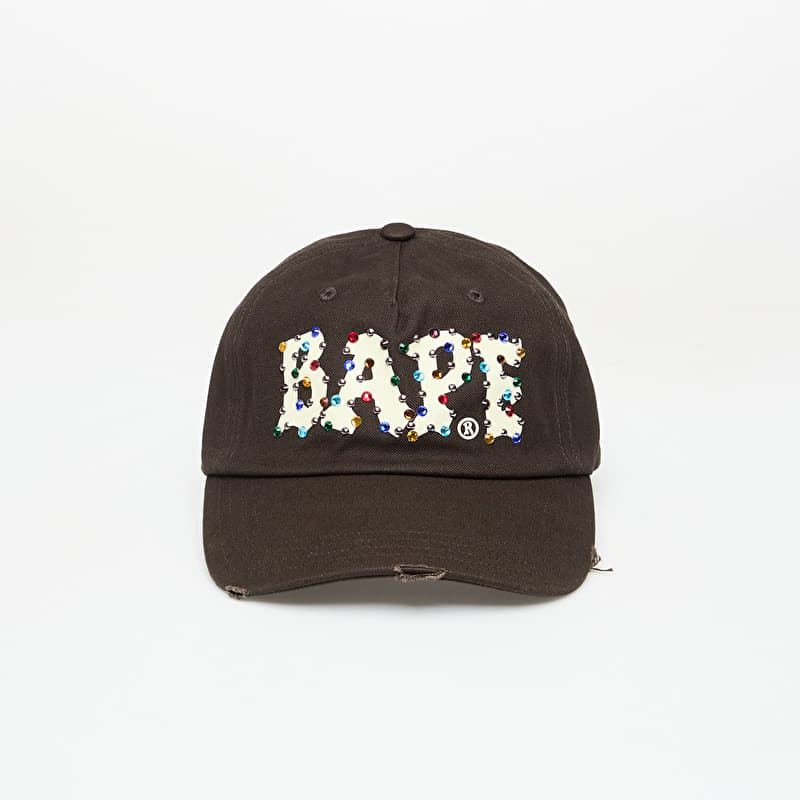 Шапка A BATHING APE Color Stone Panel Cap Brown