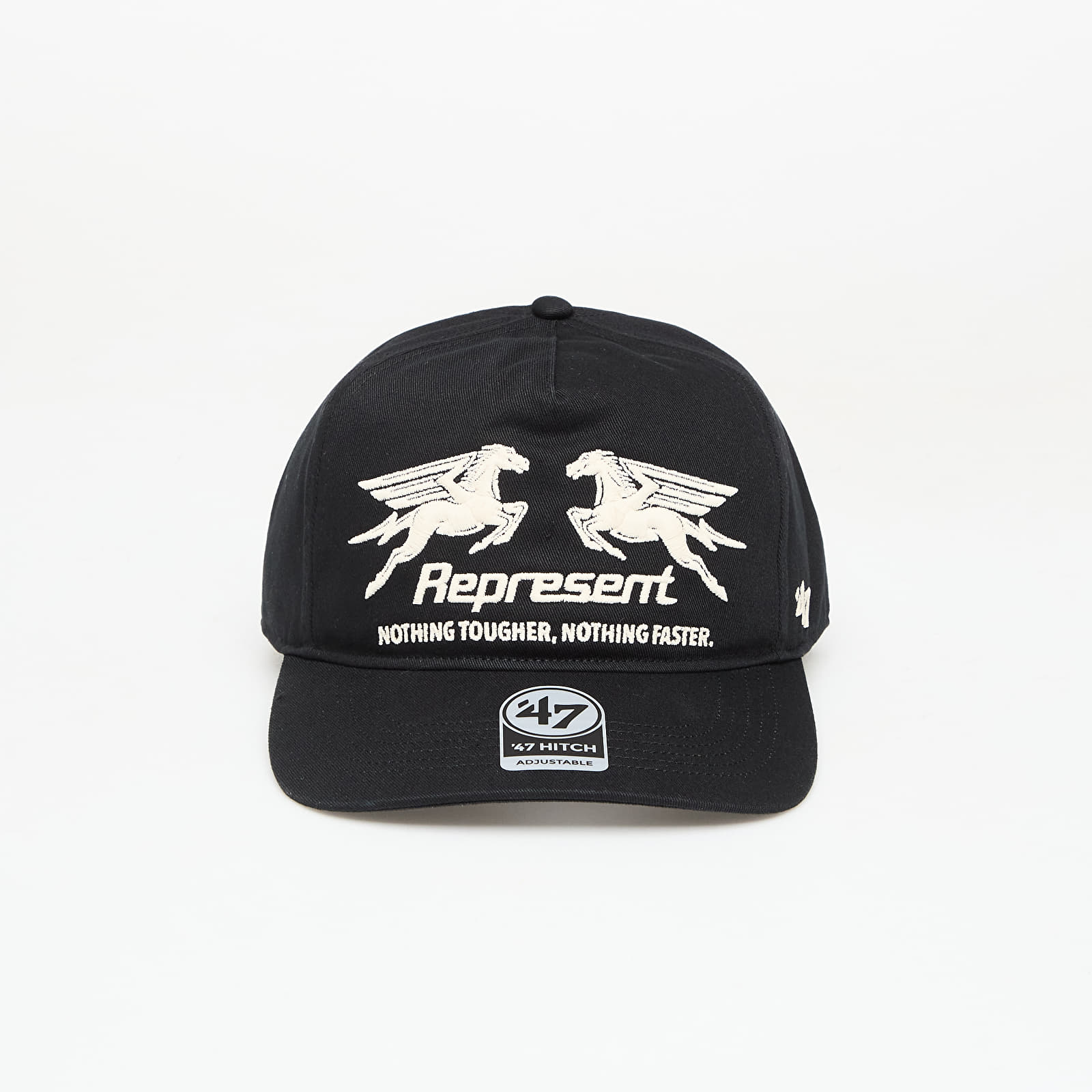 Petten voor heren REPRESENT Pegasus Cap Jet Black