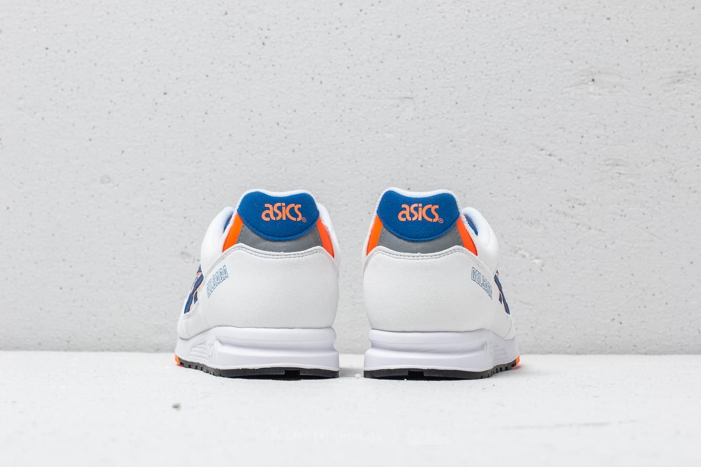 Herren Sneaker und Schuhe Asics Gelsaga White/ Asics Blue