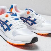 Asics gel saga white 2025 blue