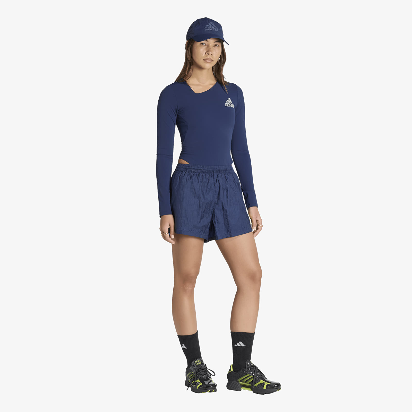 Pantaloncini donna adidas Equipment Shorts Night Indigo