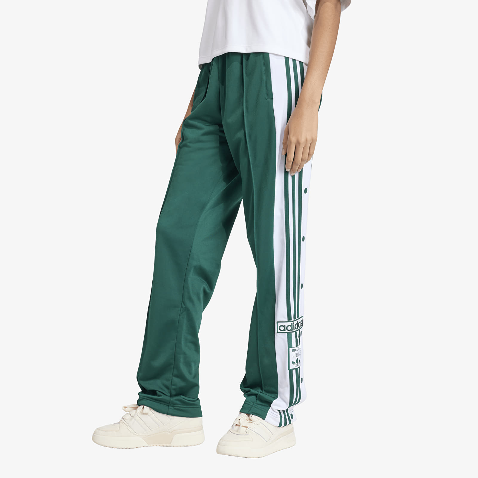Pantalones de chándal para mujer adidas Adibreak Track Tracksuit Bottoms Collegiate Green