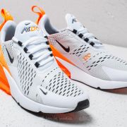 Air max 270 white black total orange discount