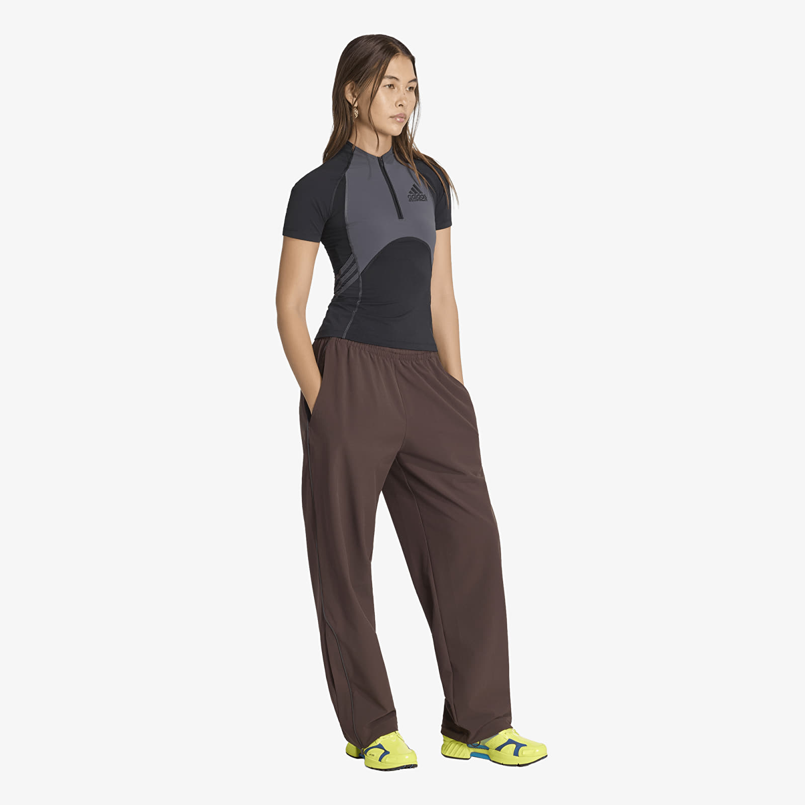 Damen T-Shirts adidas Equipment Tight Short-Sleeve T-Shirt Black/ Utility Black