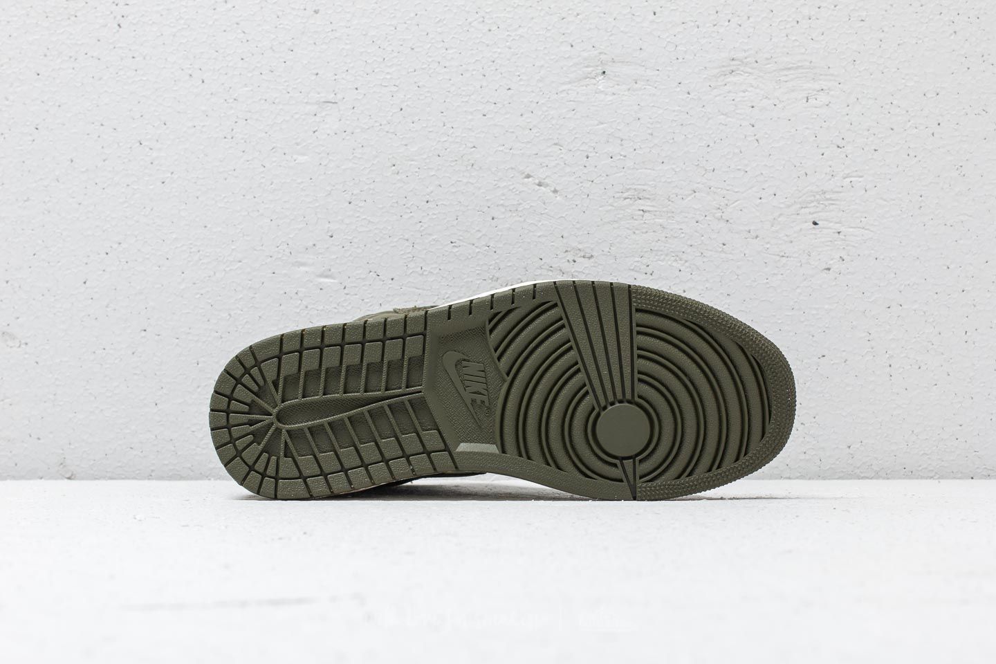 Herresko Air Jordan 1 Retro High OG Olive Canvas/ Sail