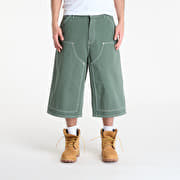 Awake NY Double Knee Jort Green