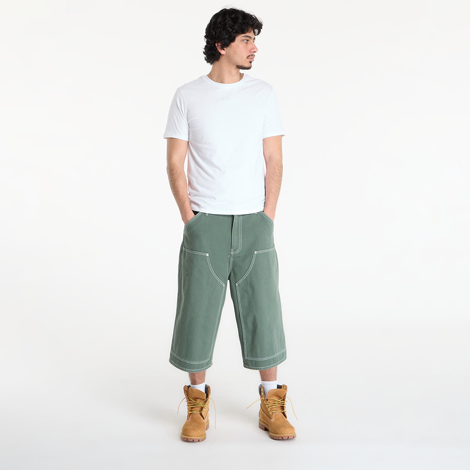 Shorts Awake NY Double Knee Jort Green