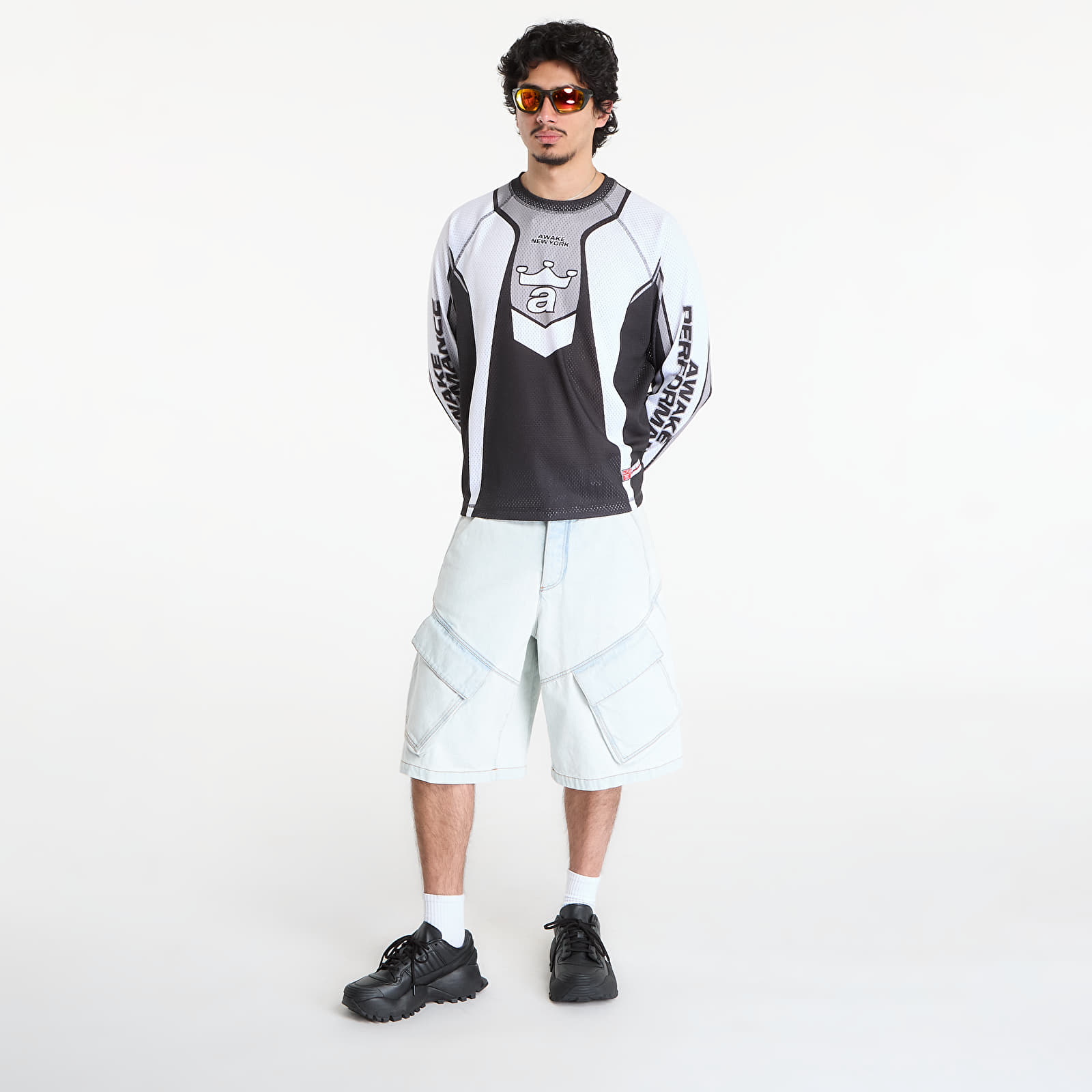 Jerseuri Awake NY Mesh Jersey Racer Black