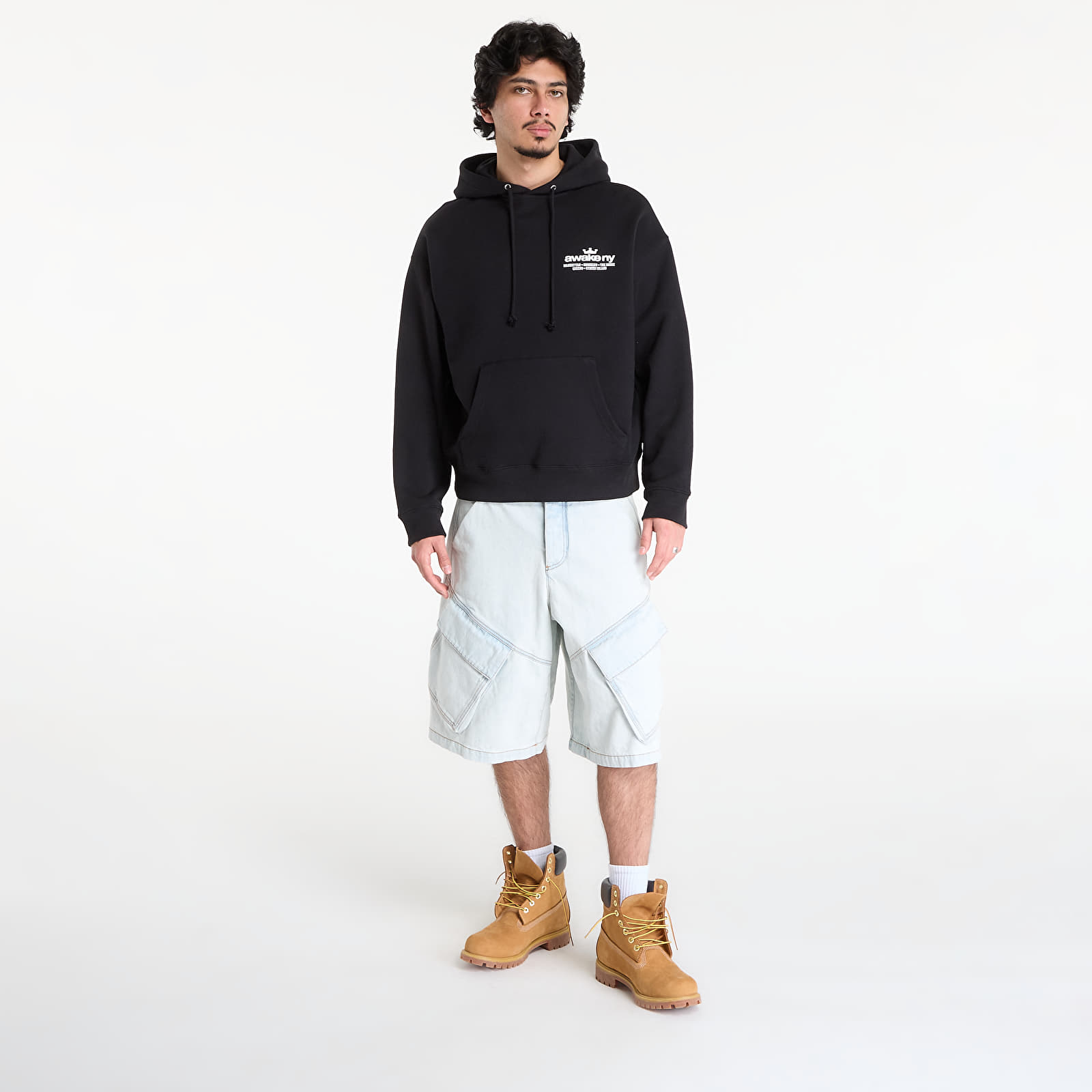 Sweatjacken und Sweatshirts Awake NY Good Everywhere Pullover Hoodie Black