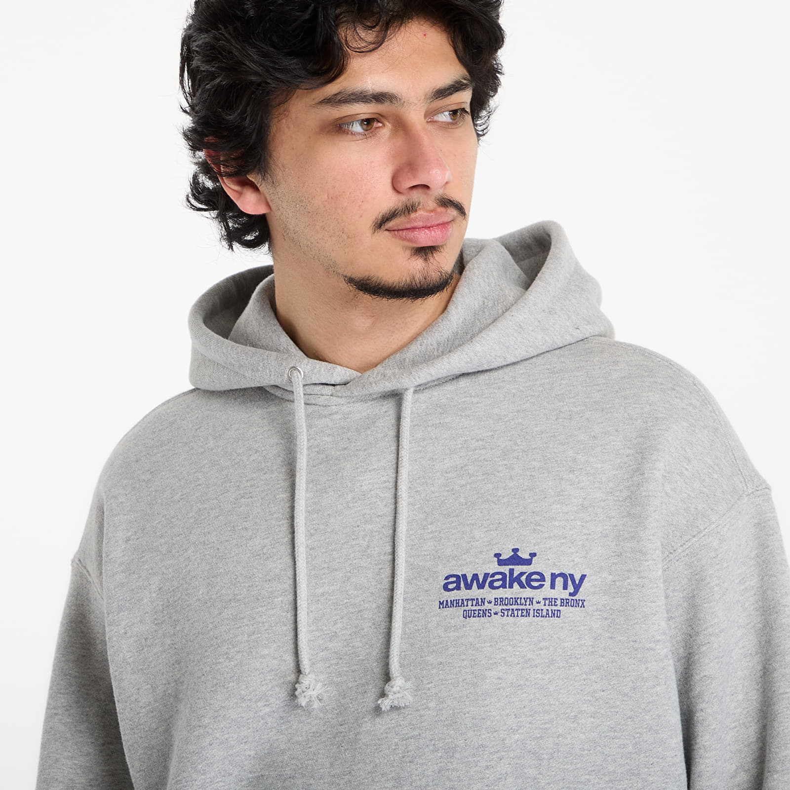 Sweatjacken und Sweatshirts Awake NY Good Everywhere Pullover Hoodie Heather Gray