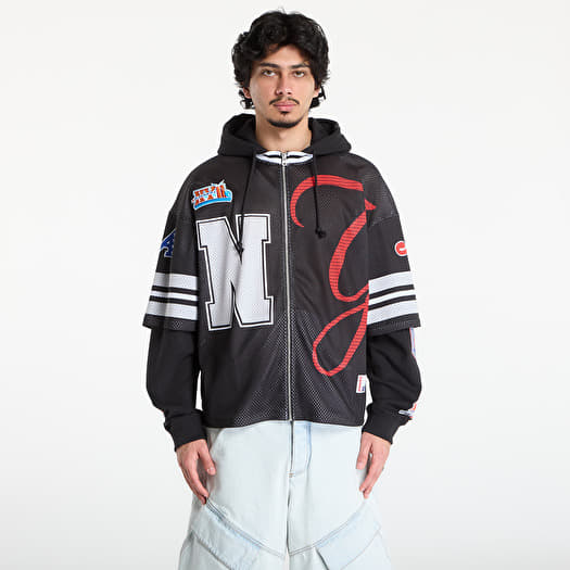 Hoodica Awake NY Headcrack Champs Jersey Zip Hoodie Black