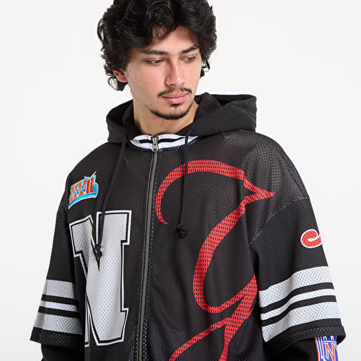 Awake NY Headcrack Champs Jersey Zip Hoodie Black | Footshop