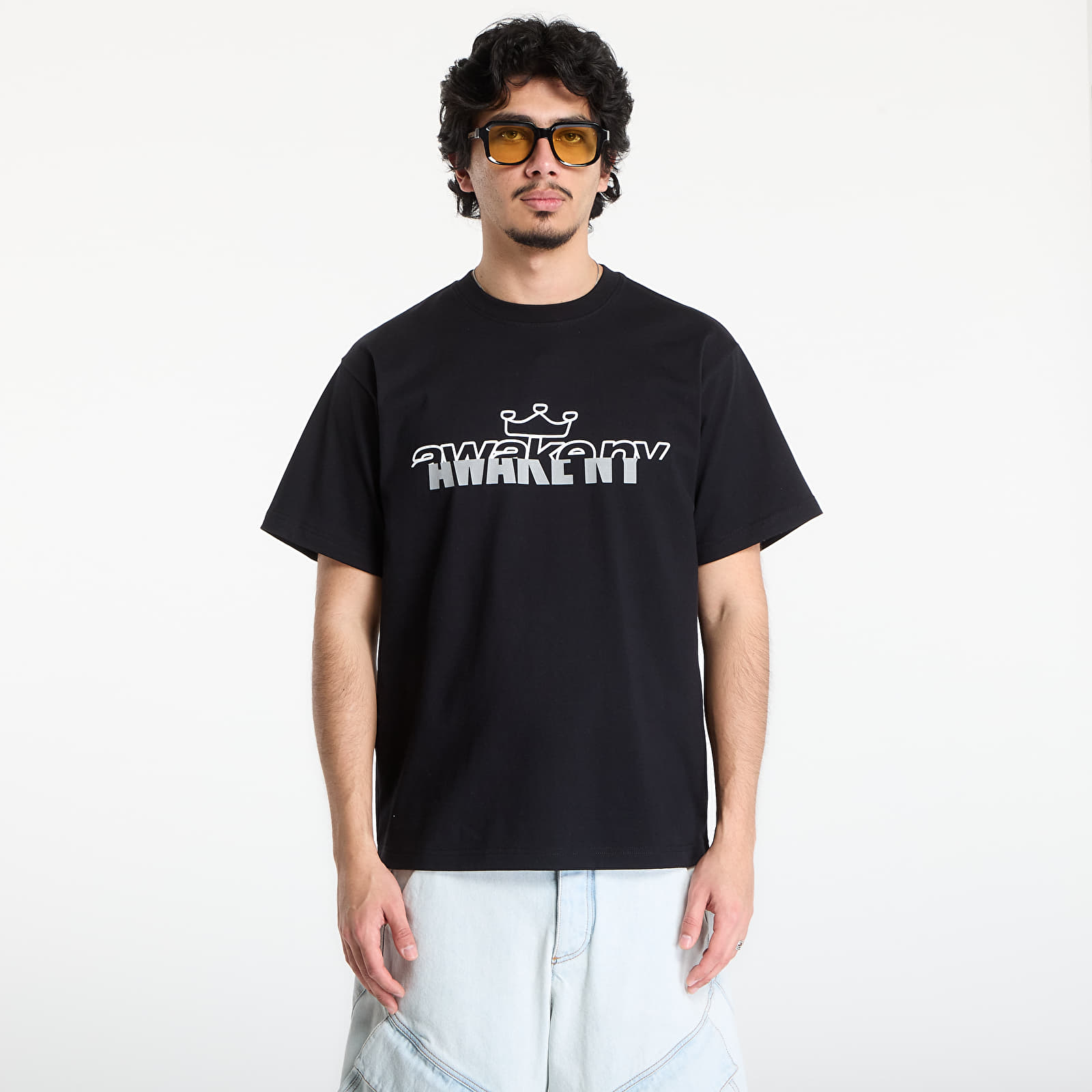 T-shirts Awake NY Headcrack Champs Tee Black