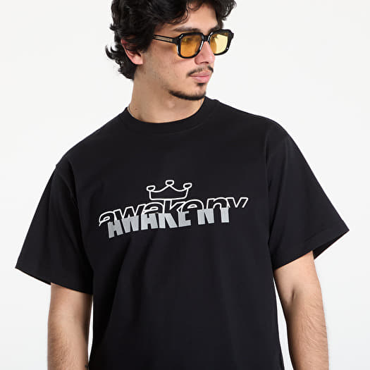 AWAKE NY T SHIRT BLACK Mサイズ アウェイク Tシャツ ブラック 白 半袖
