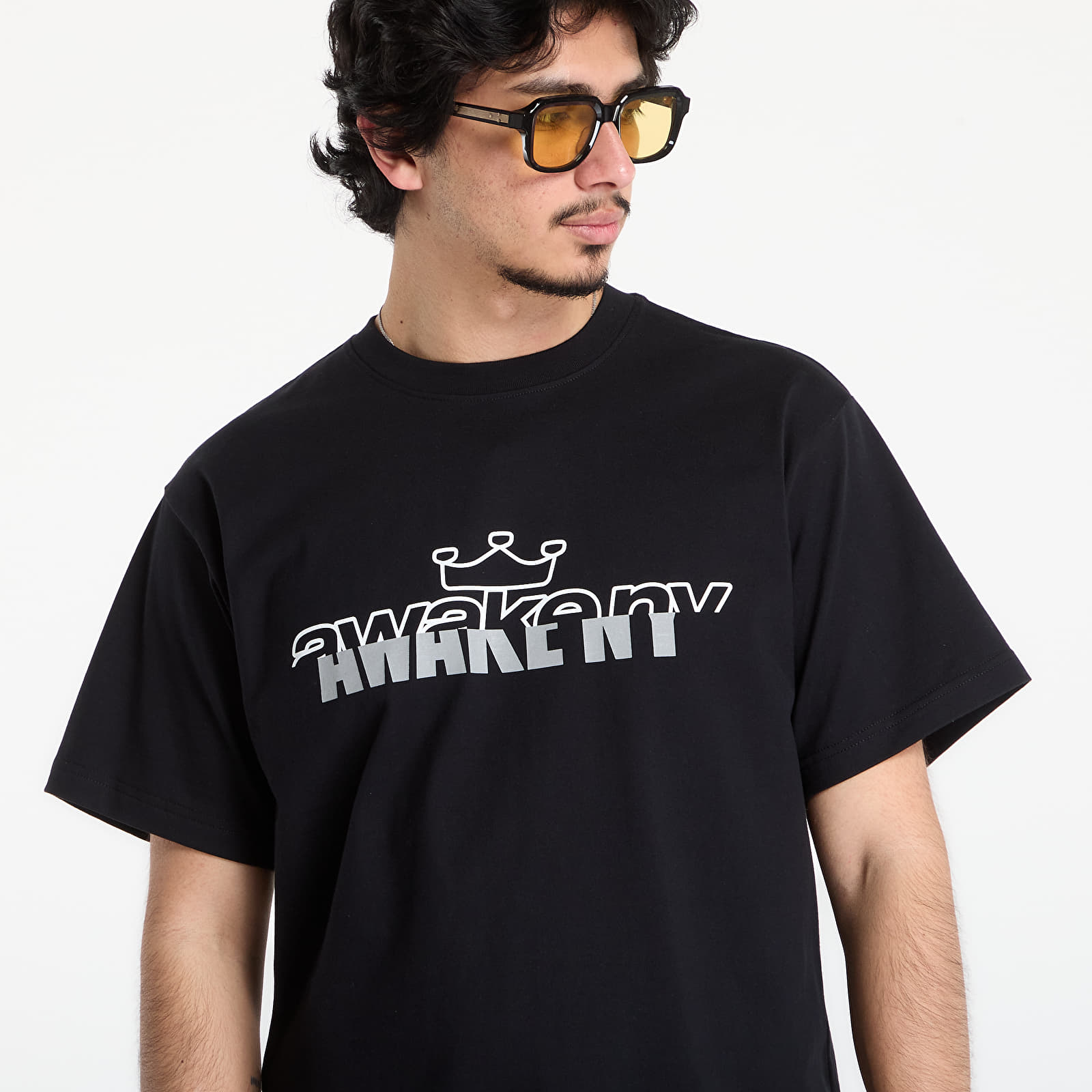 T-shirts Awake NY Headcrack Champs Tee Black