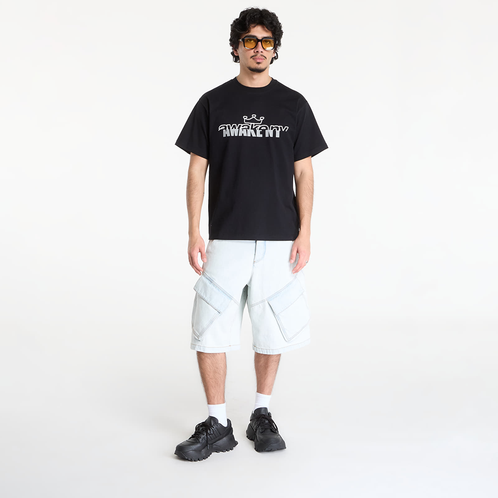 T-shirts Awake NY Headcrack Champs Tee Black