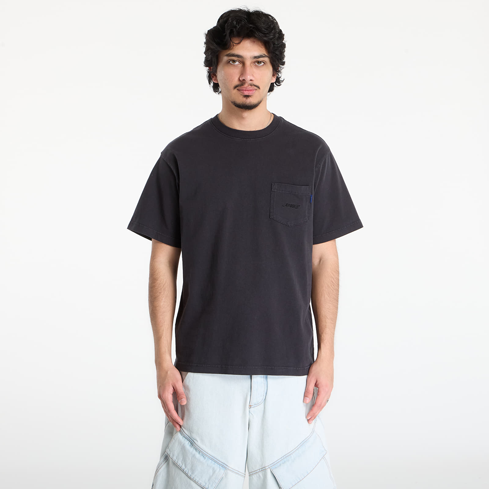 Trička Awake NY Pocket Tee Black