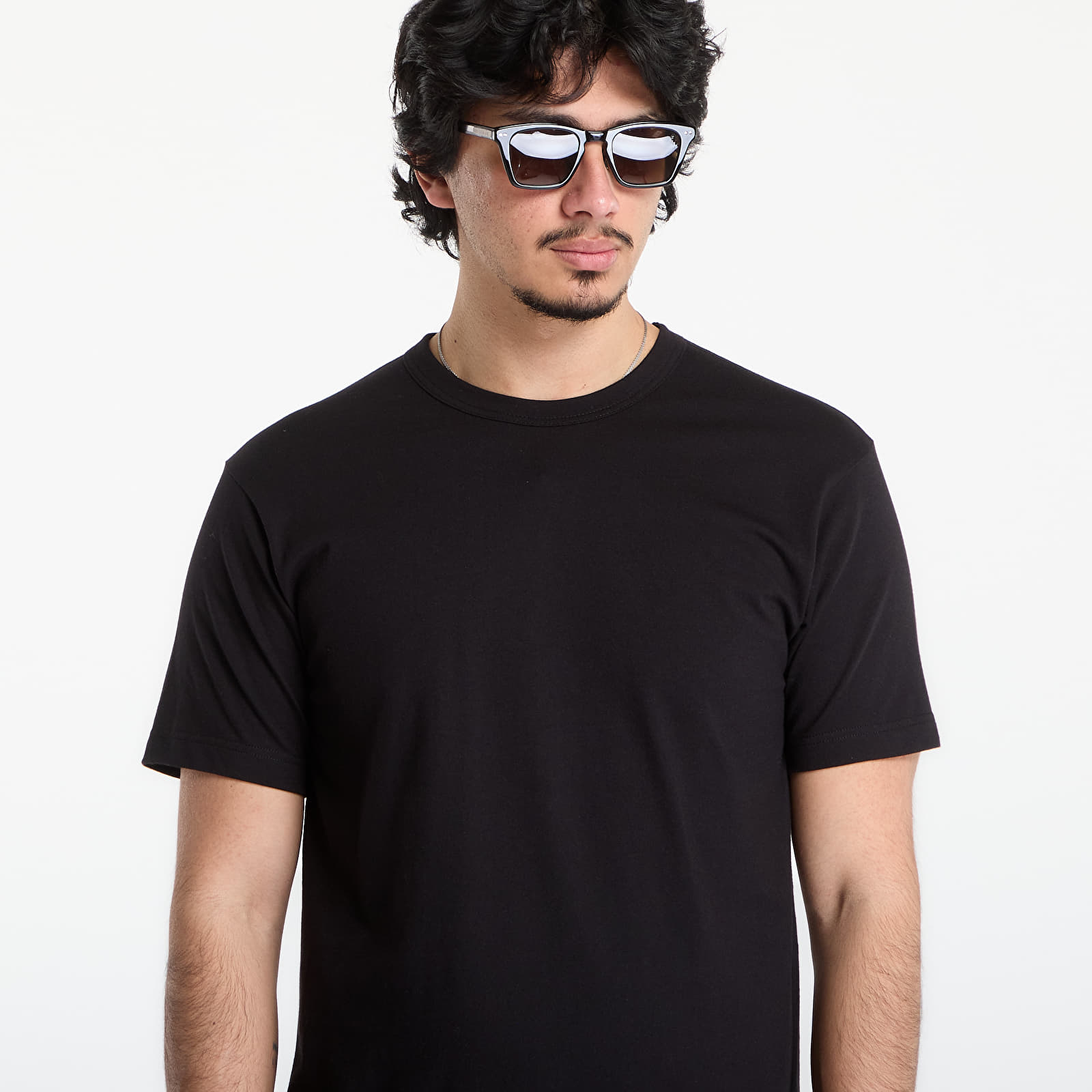 Männer T-Shirts Comme des Garçons SHIRT Mens T-Shirt Knit Black