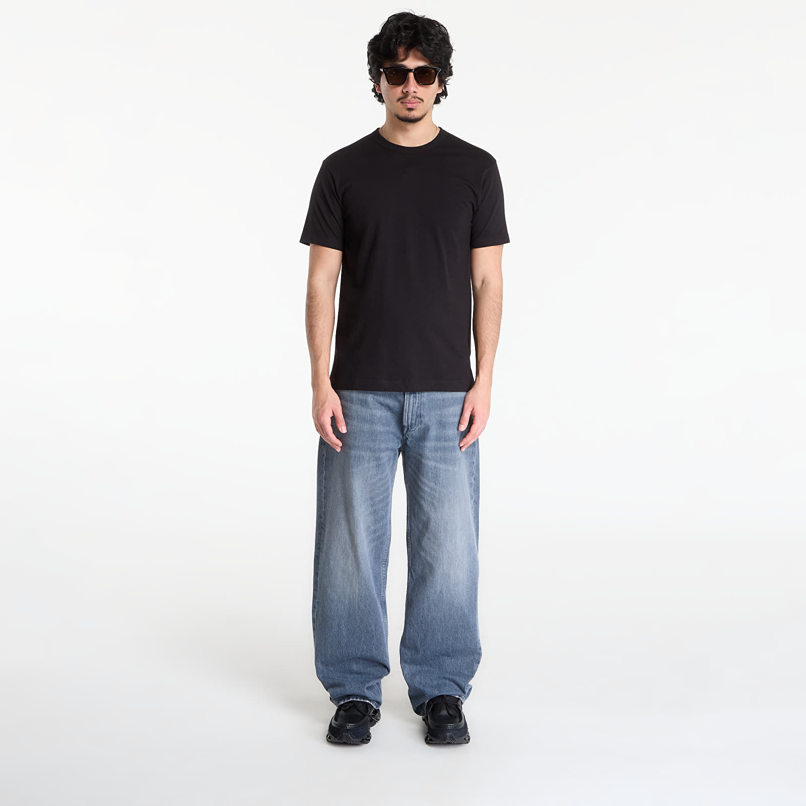 Männer T-Shirts Comme des Garçons SHIRT Mens T-Shirt Knit Black