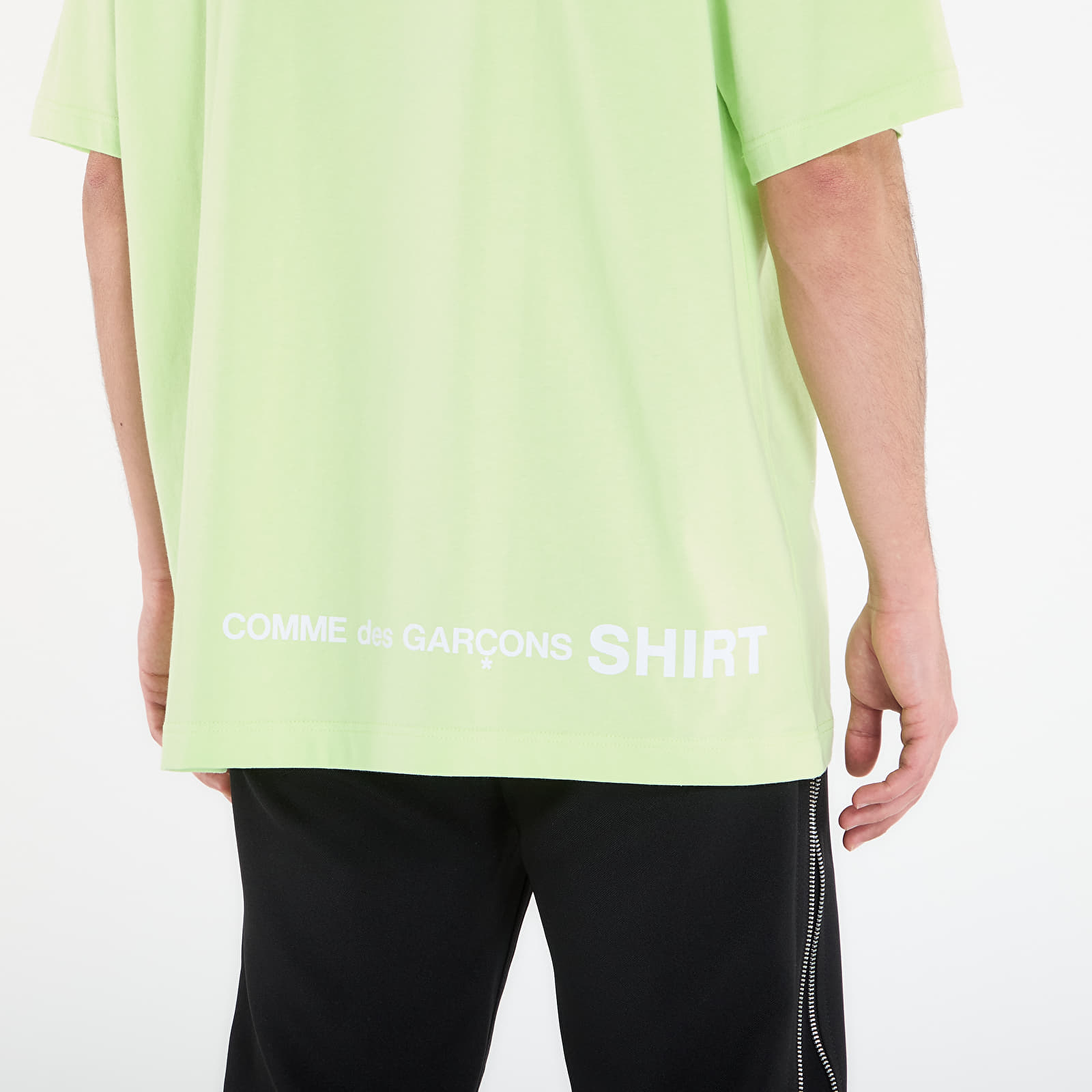Tricouri bărbați Comme des Garçons SHIRT Mens T-Shirt Knit Pastel Green