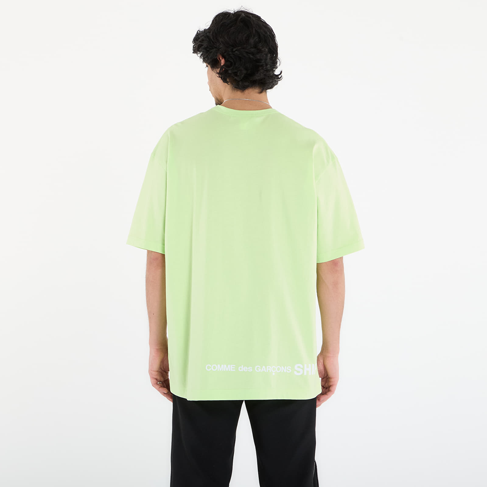 Tricouri bărbați Comme des Garçons SHIRT Mens T-Shirt Knit Pastel Green