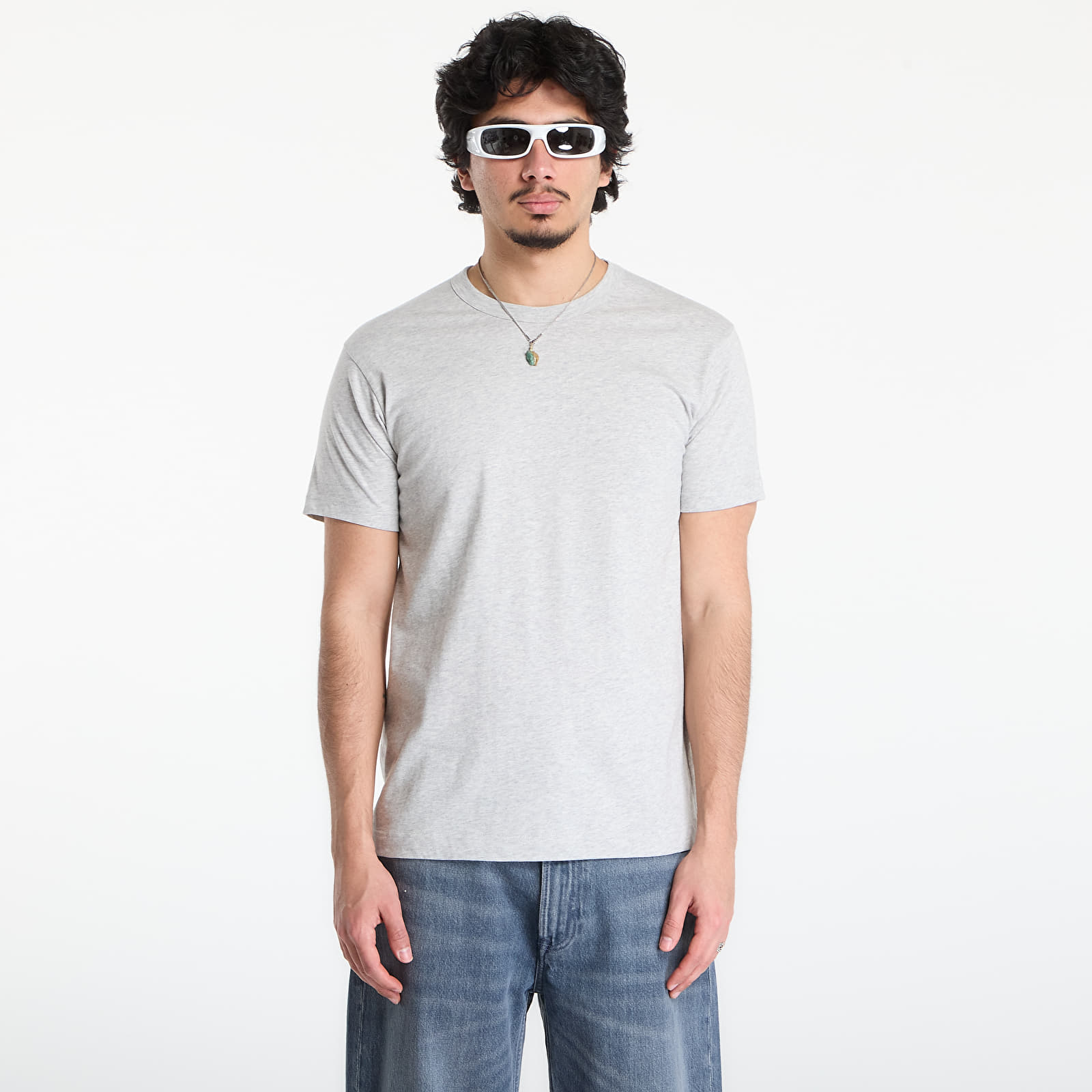 Tricouri bărbați Comme des Garçons SHIRT Mens T-Shirt Knit Top Grey