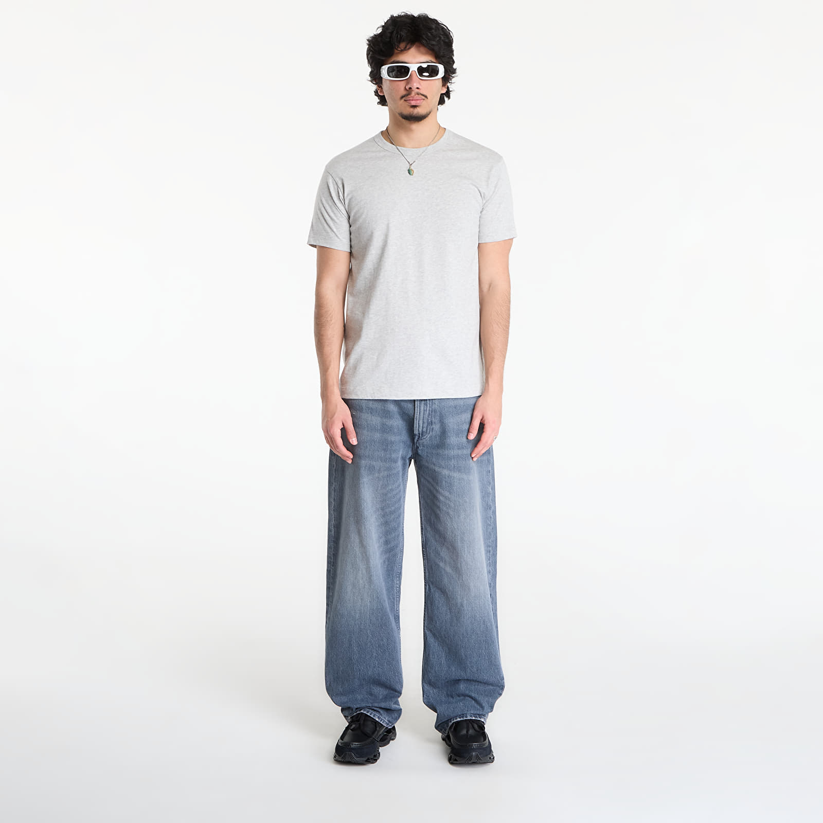 Tricouri bărbați Comme des Garçons SHIRT Mens T-Shirt Knit Top Grey