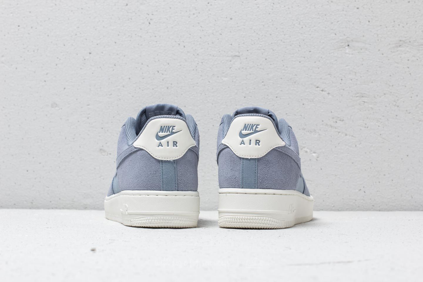 Herresko Nike Air Force 1 '07 Suede Ashen Slate/ Ashen Slate-Sail