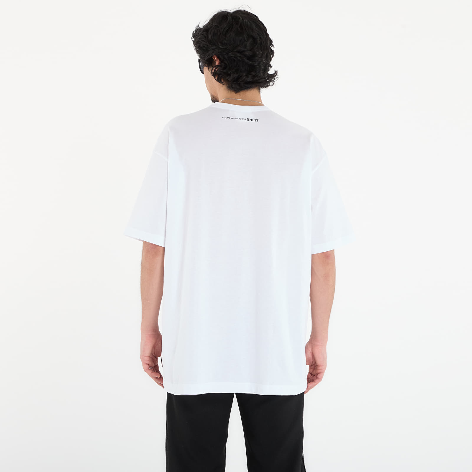 Мъжки тениски Comme des Garçons SHIRT Mens T-Shirt Knit White