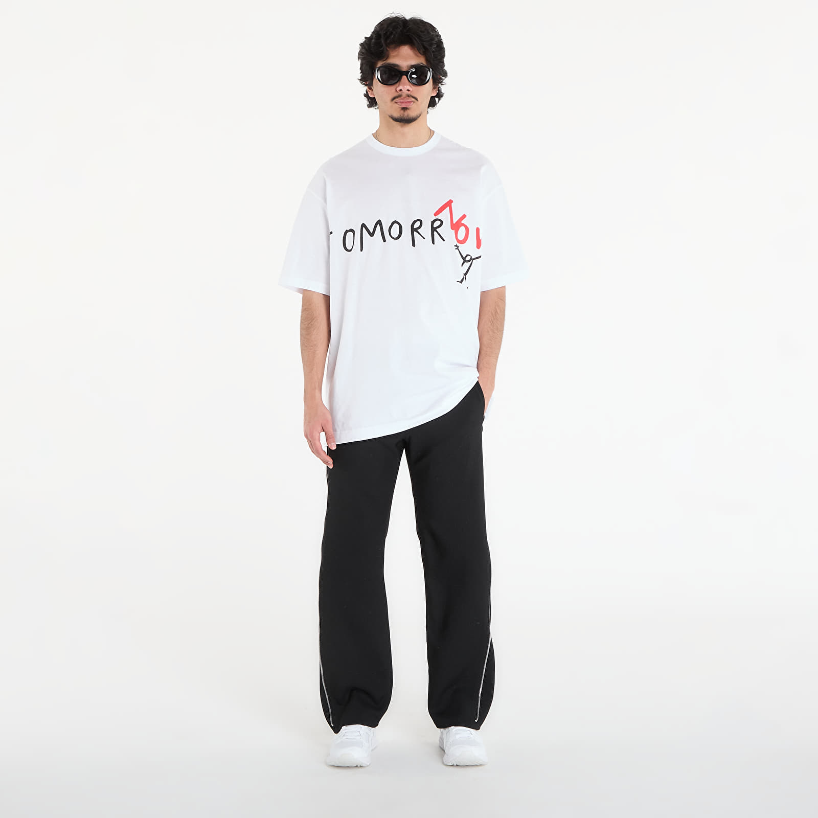 Мъжки тениски Comme des Garçons SHIRT Mens T-Shirt Knit White