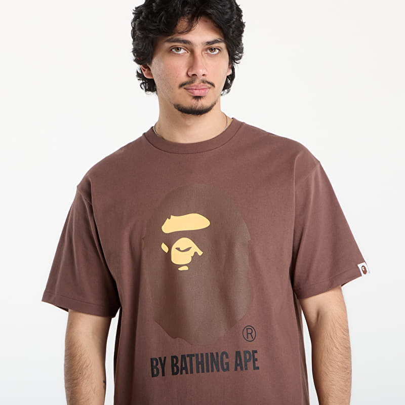 A BATHING APE Tシャツ ブラウン Sサイズ T-shirts A BATHING APE By Bathing Ape Tee UNISEX Brown