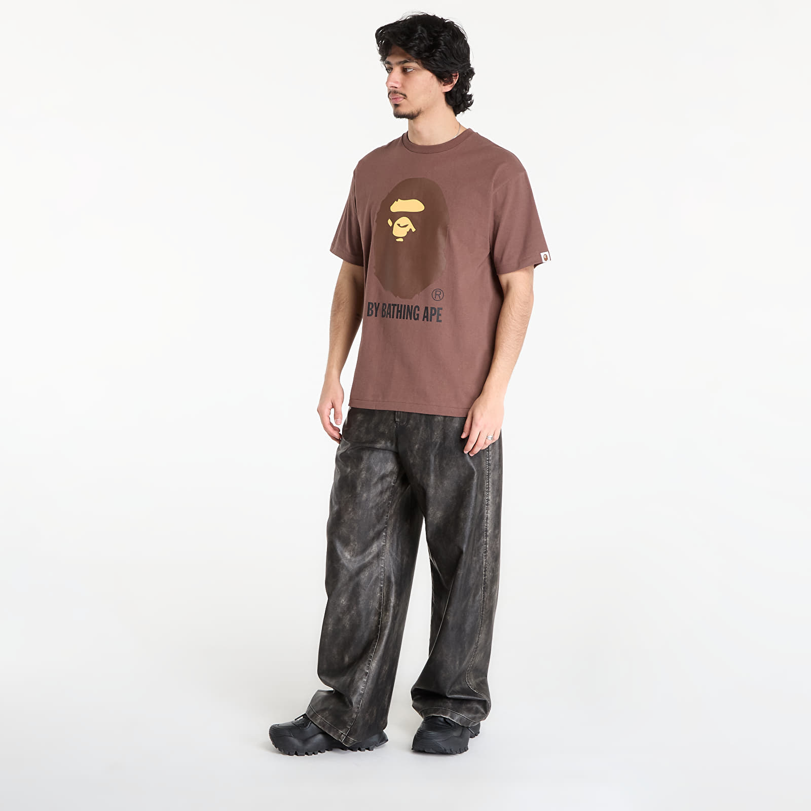 Trička A BATHING APE By Bathing Ape Tee UNISEX Brown