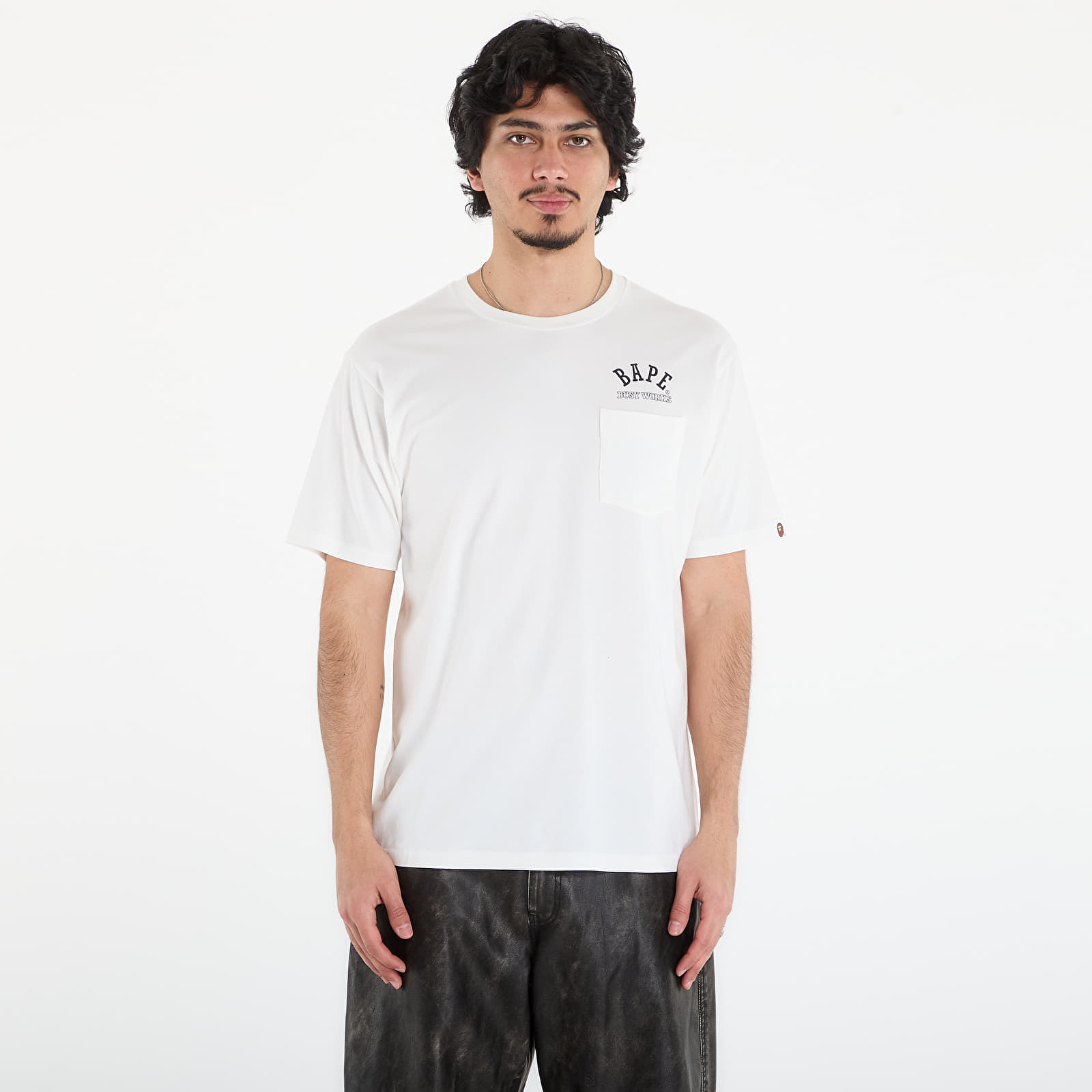 T-särgid A BATHING APE Bape 2 Pieces Tee UNISEX White