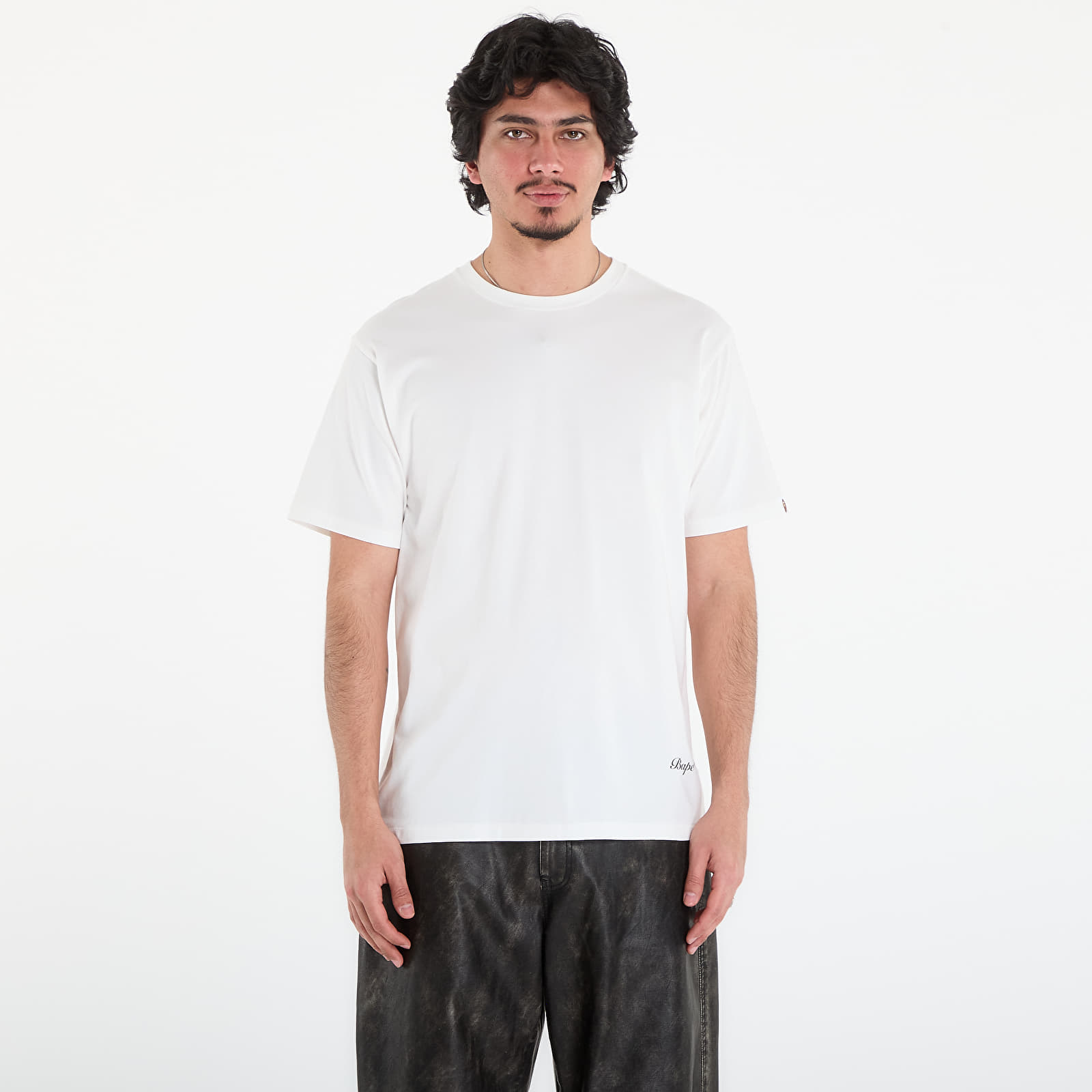 T-särgid A BATHING APE Bape 2 Pieces Tee UNISEX White