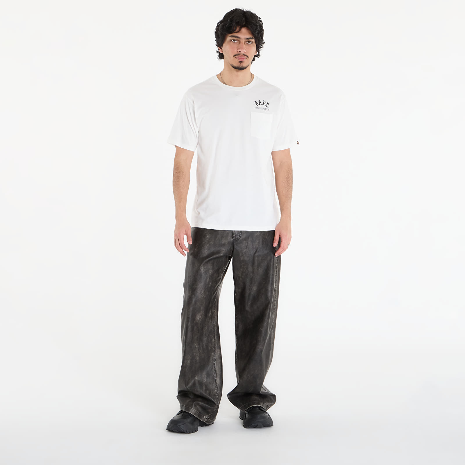 T-särgid A BATHING APE Bape 2 Pieces Tee UNISEX White