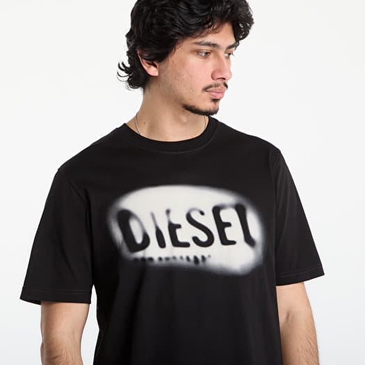 Diesel T-Adjust-V2 T-Shirt Black | Footshop