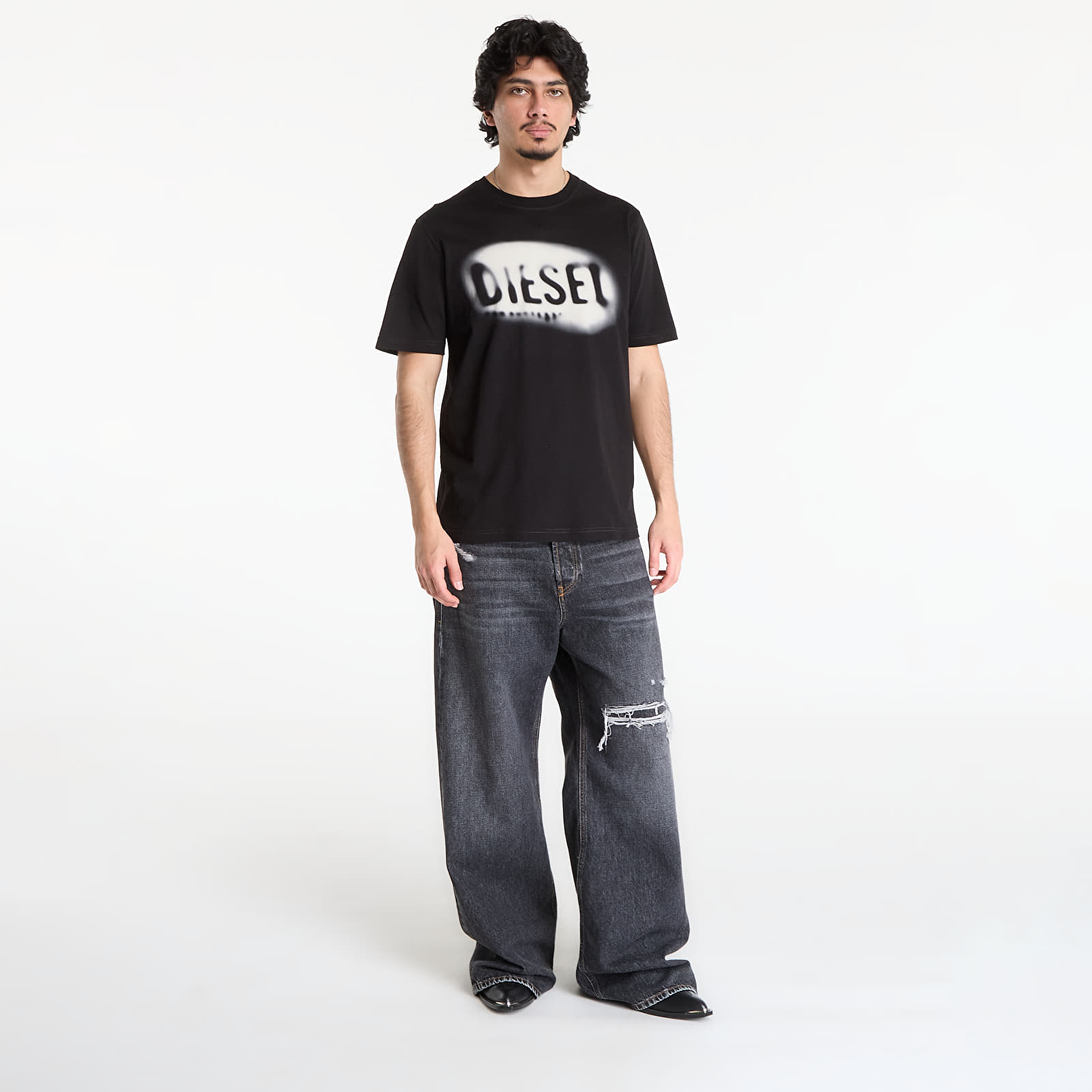 Футболки Diesel T-Adjust-V2 T-Shirt Black
