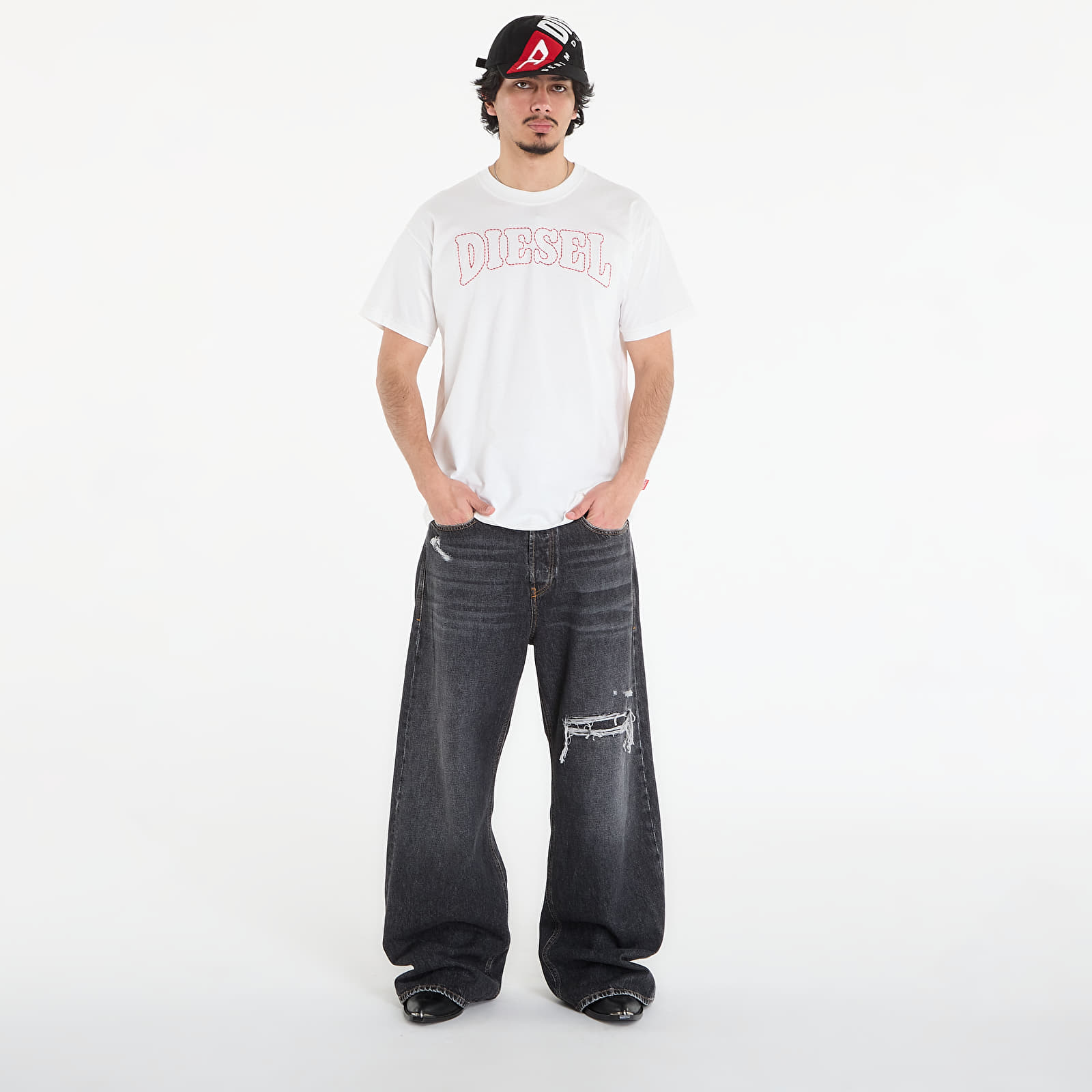 T-Shirts Diesel T-Norm-V10 T-Shirt Off White