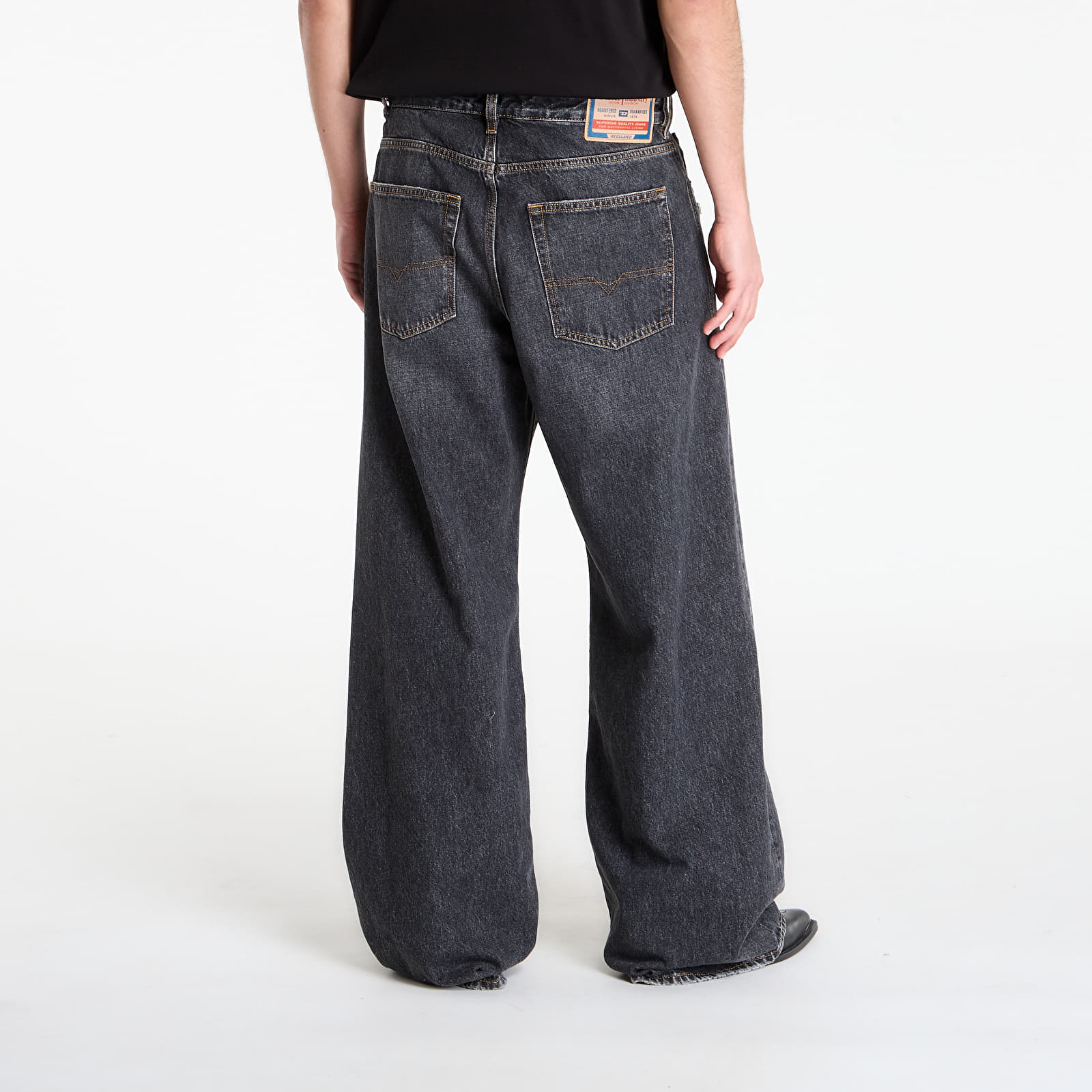 Hosen für Männer Diesel D-Rise Trousers Black/ Blue