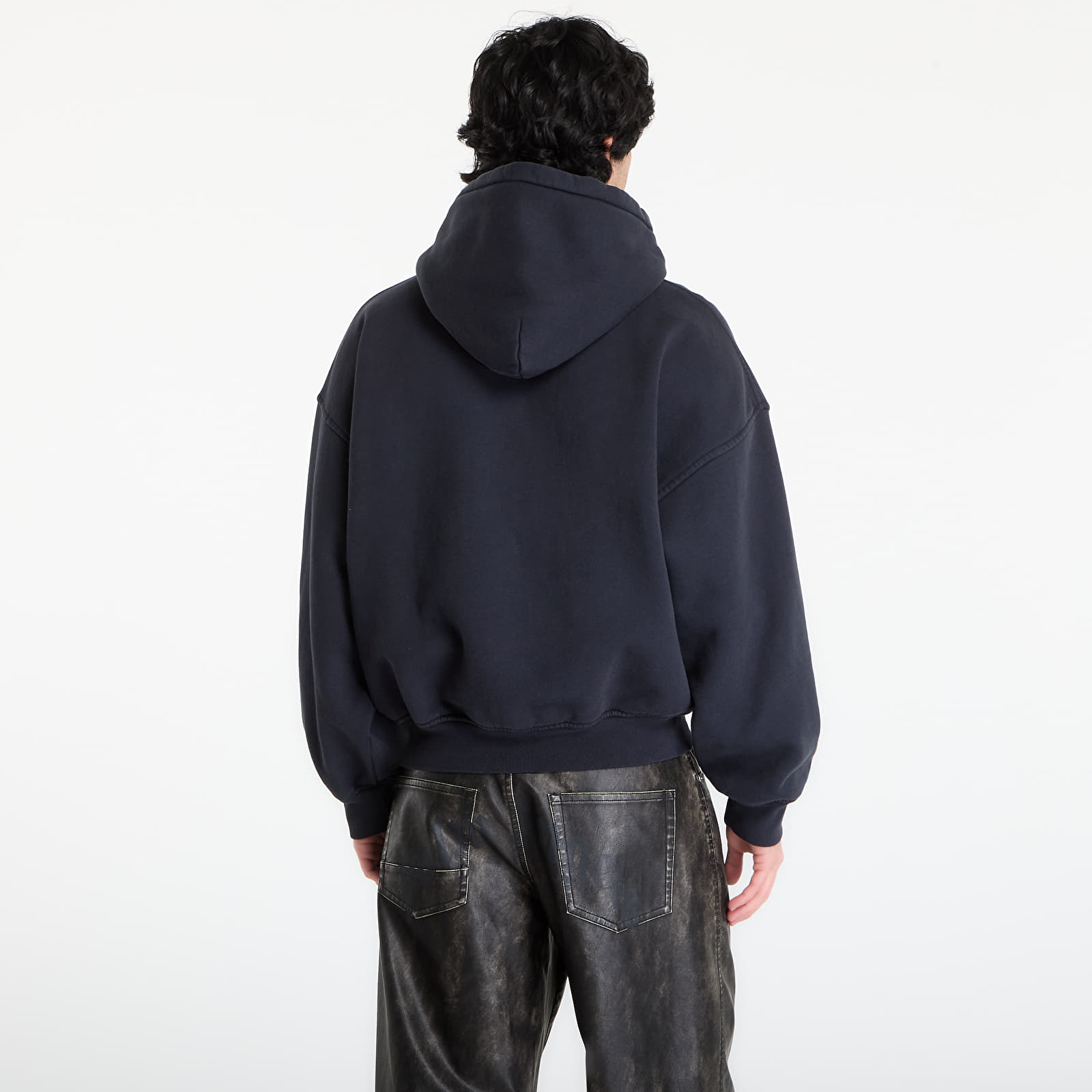 Pánske mikiny Rhude Regatta Club Hoodie Vintage Black/ White