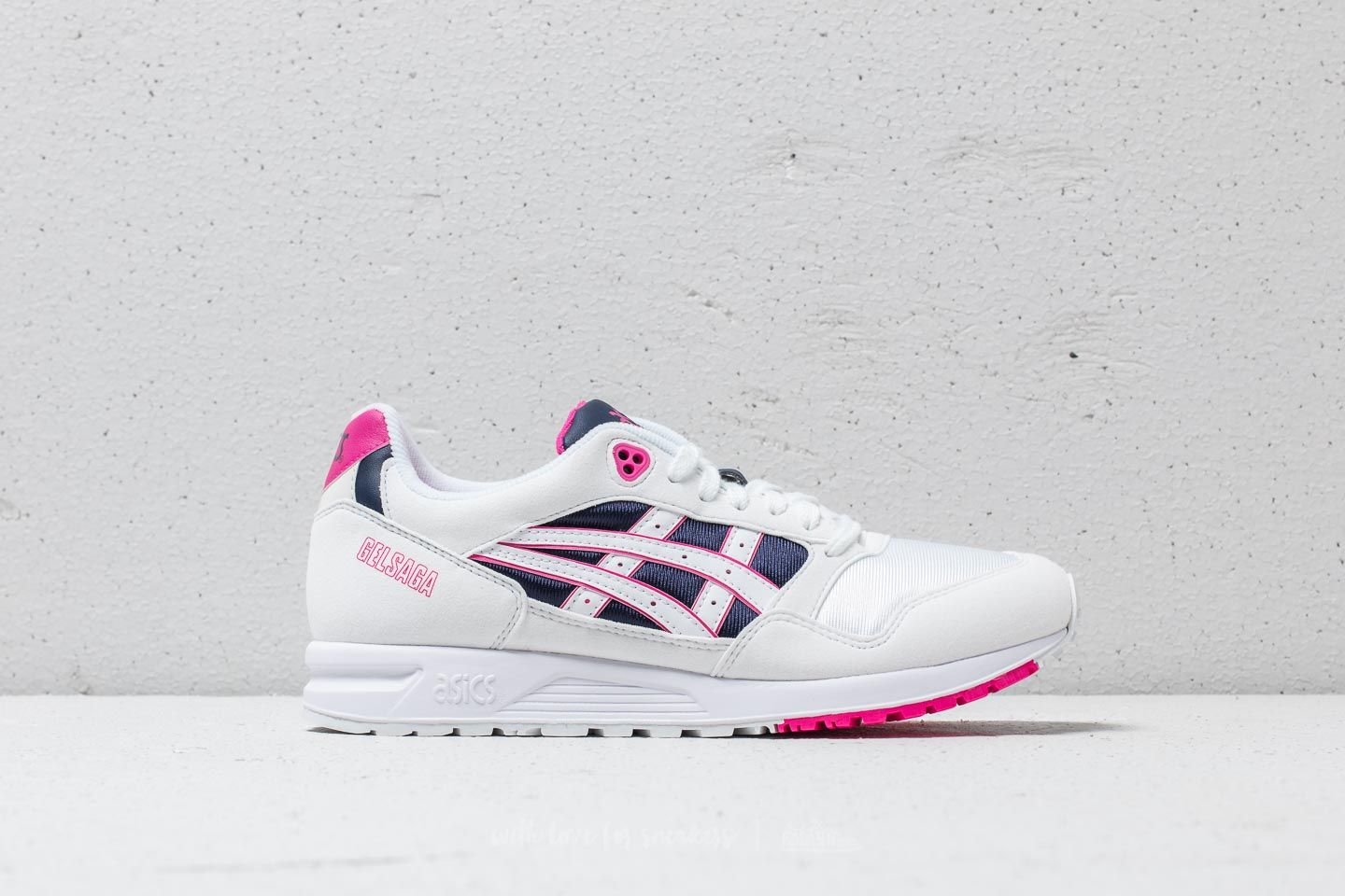 Asics gel saga white pink glow new arrivals