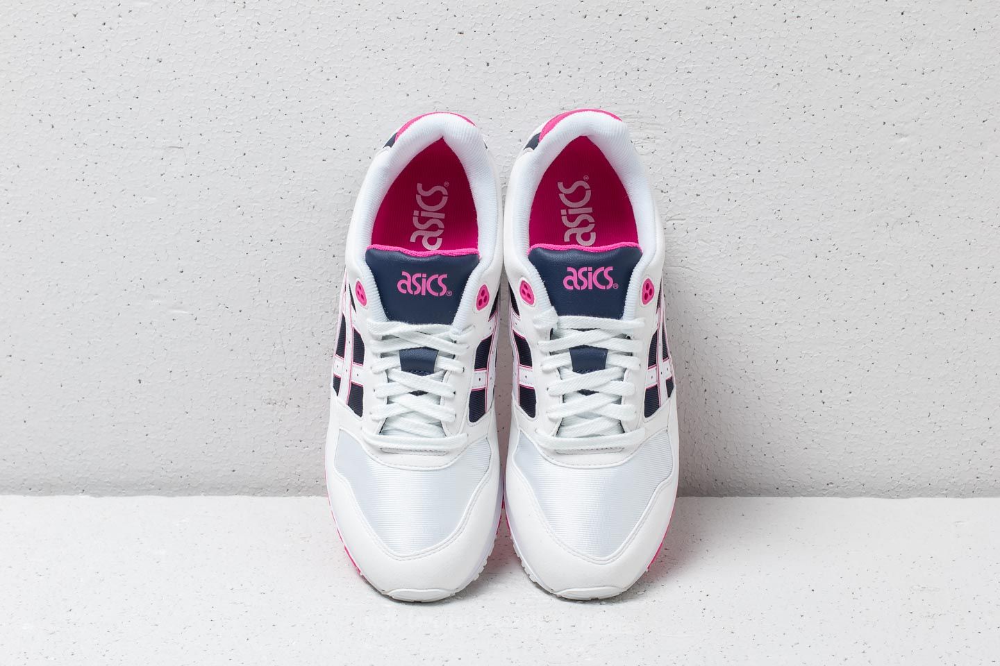Asics gel saga white pink glow top