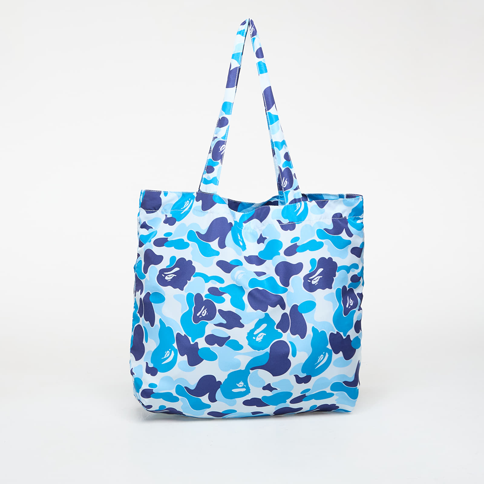 Umhängetaschen für Männer A BATHING APE Abc Camo Bear Eco Travel Bag (S) Blue