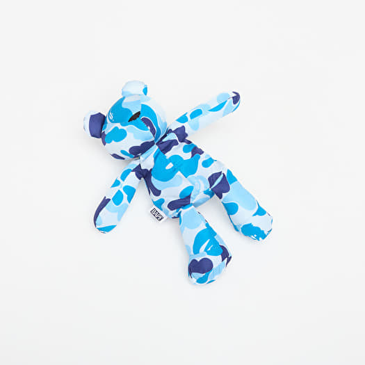 A BATHING APE Abc Camo Bear Eco Travel Bag (S) Blue | Footshop