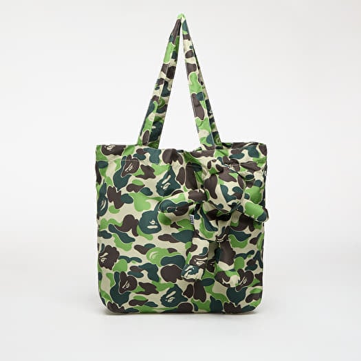 Geantă A BATHING APE Abc Camo Bear Eco Travel Bag (S) Green