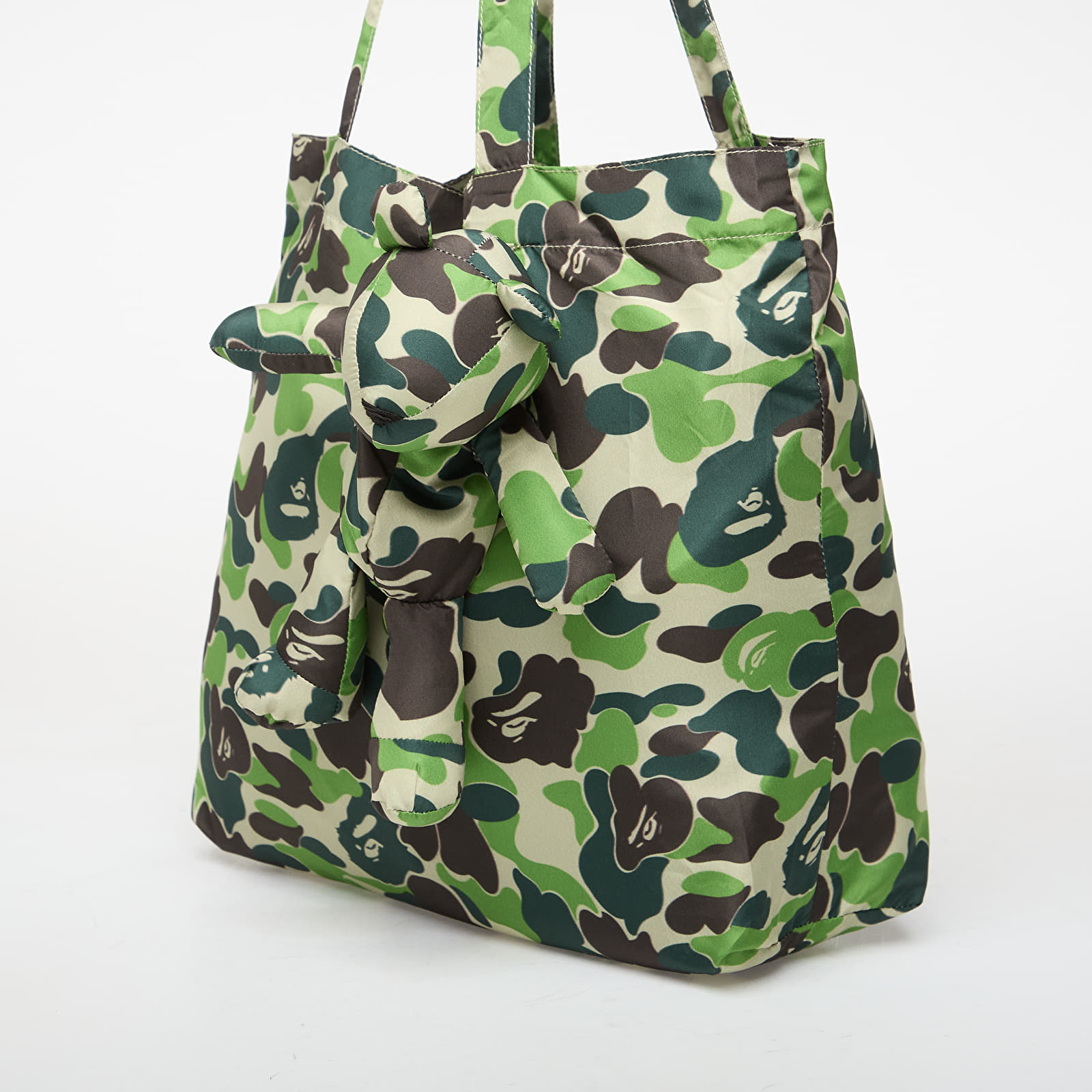 Moške torbe za na ramo A BATHING APE Abc Camo Bear Eco Travel Bag (S) Green