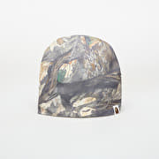 A BATHING APE Tree Edge Camo Knit Cap Brown