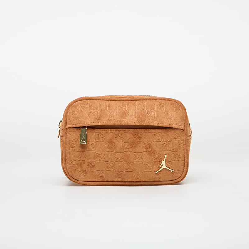 Bag Jordan Jam Suede Monogram Camera Bag Cognac