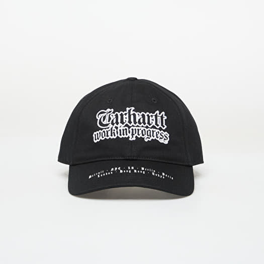 Cap Carhartt WIP World Tour Cap Black/ White