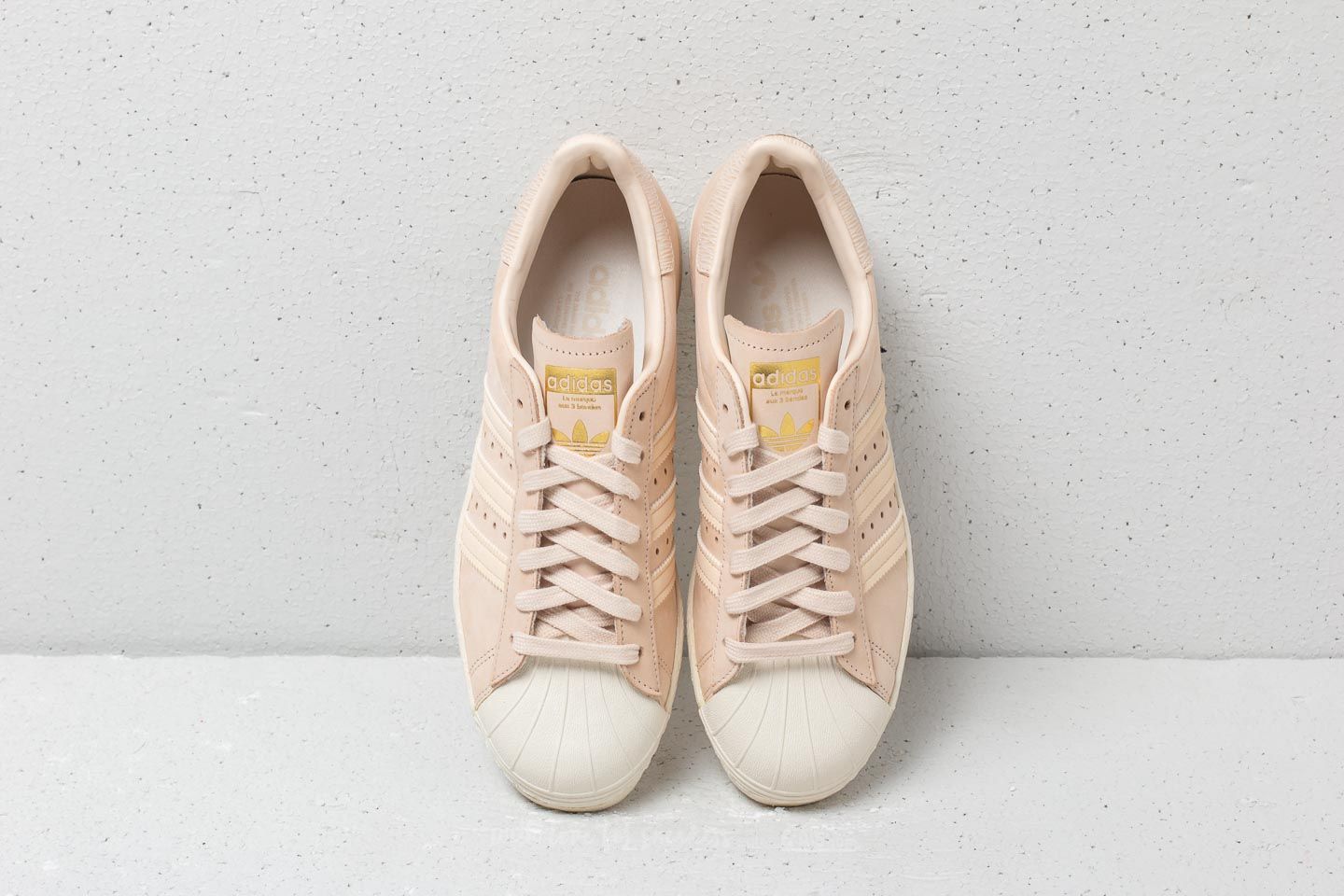 Adidas superstar 80s w linen linen off white discount